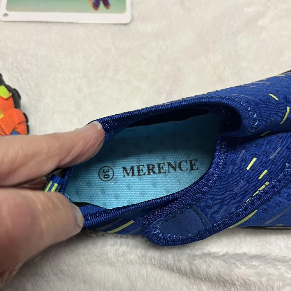 Size 30 EU (Size 13) Kids Blue Water Shoes
